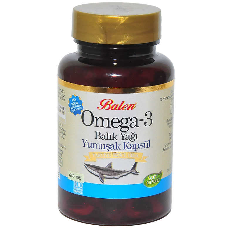 CLZ214 Omega 3 Balık Yağı Yumuşak 100 Kapsül