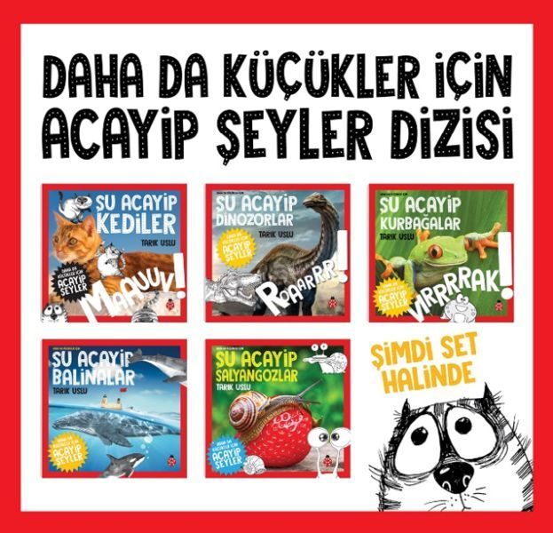 Daha Da Küçükler İcin Acayip Seyler Seti 1 (5 Kitap)  (4022)