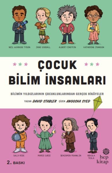 Çocuk Bilim İnsanları - Bilimin Yıldızlarının Çocukluklarından Gerçek Hikayeler  (4022)