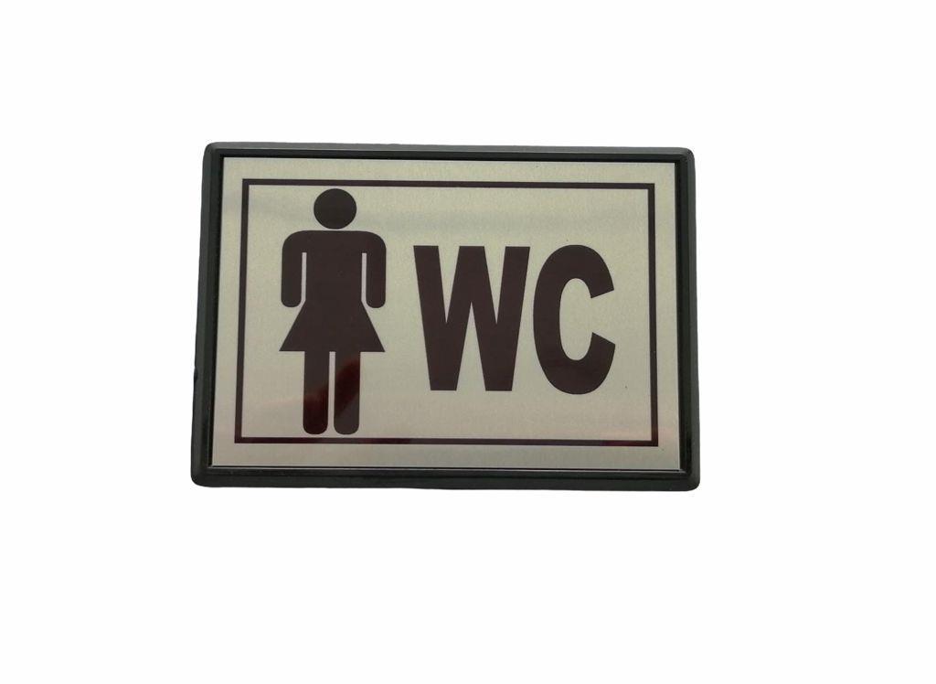 CLZ202 Cemax Yönlendirme Küçük WC Bayan 10X7 cm