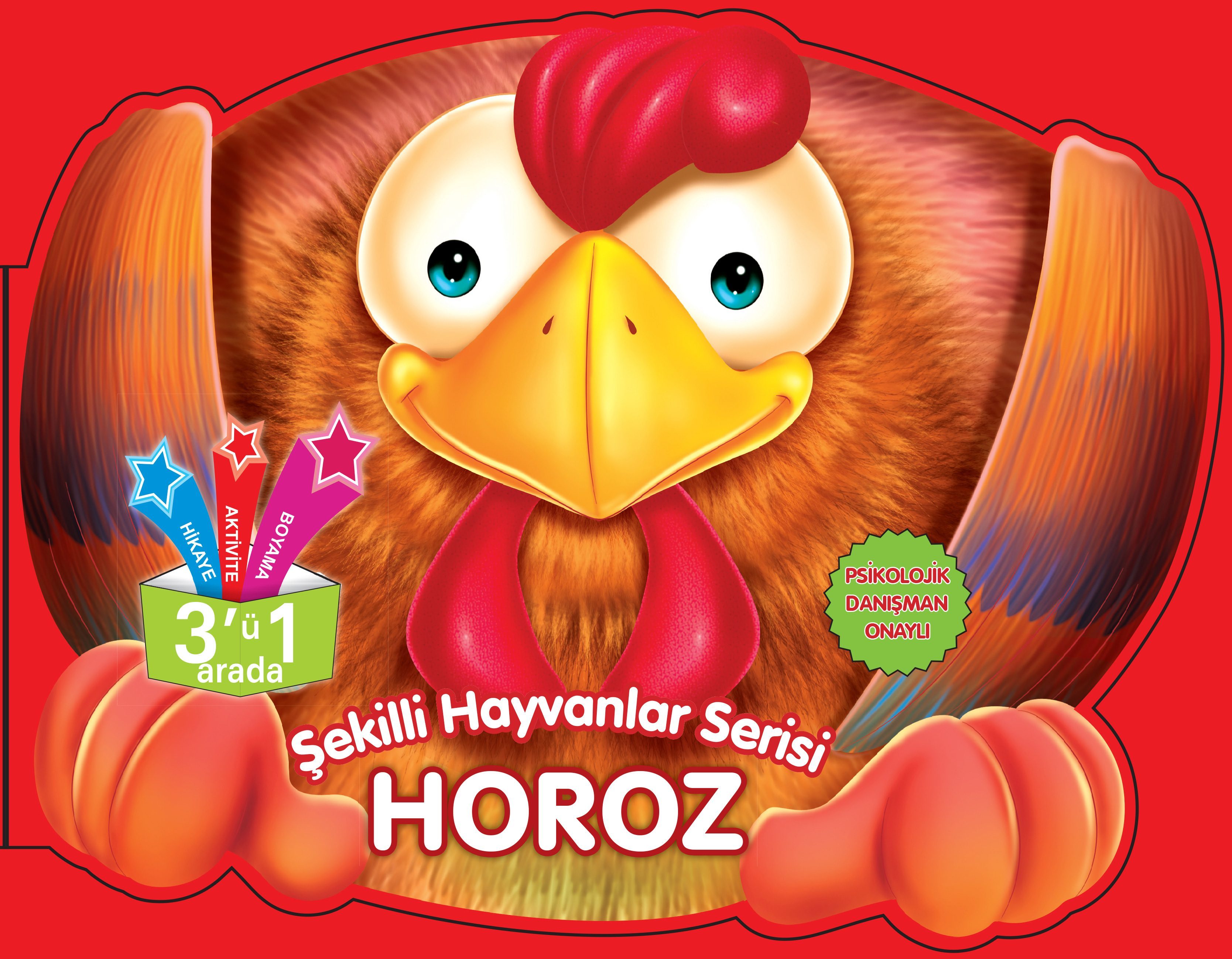 Şekilli Hayvanlar Serisi -  Horoz  (4022)