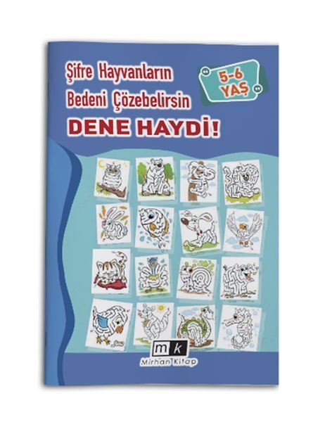 Şifre Hayvanların Bedeni Çözebilirsin Dene Haydi ! 5-6 Yaş  (4022)