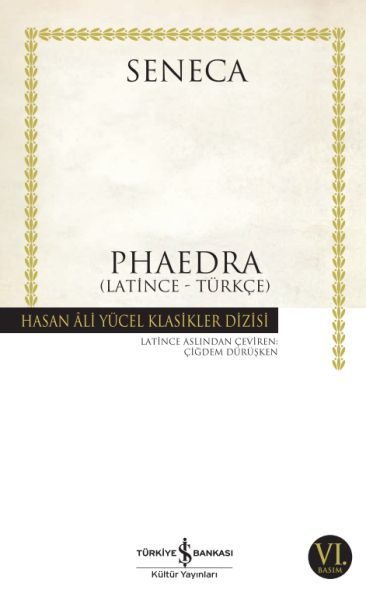 Phaedra - Hasan Ali Yücel Klasikleri  (4022)