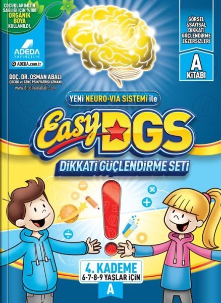 EASY Dikkati Güçlendirme Seti 6-9 yaş A Kitapçığı  (4022)