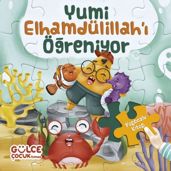 Yumi Elhamdülillahı Öğreniyor - Yapbozlu Kitap 3  (4022)