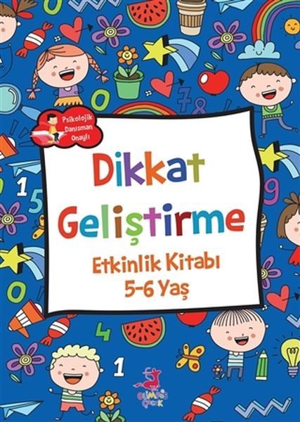 Dikkat Geliştirme - Etkinlik Kitabı (5-6 Yaş)  (4022)