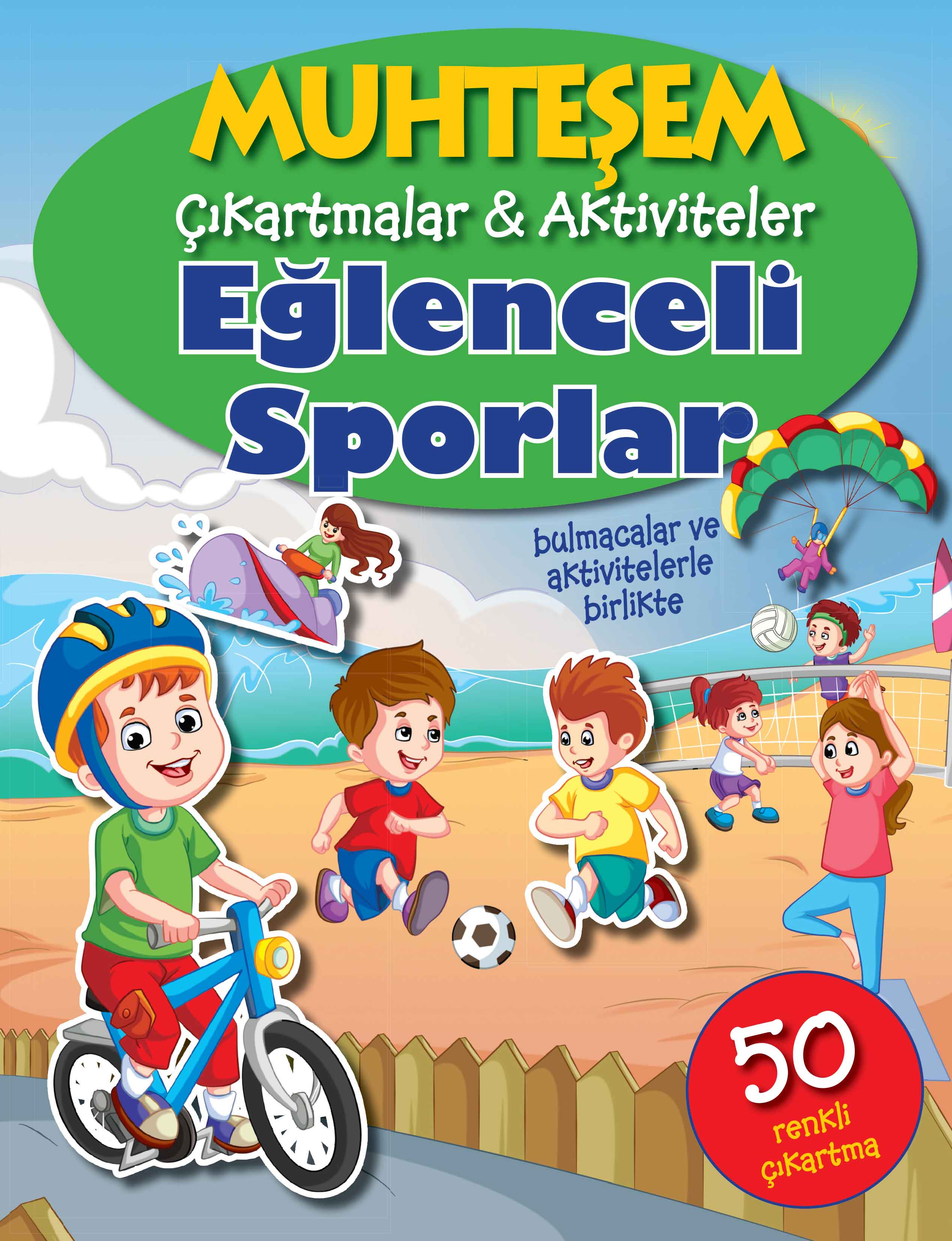 Muhteşem Çıkartmalar ve Aktiviteler - Eğlenceli Sporlar  (4022)