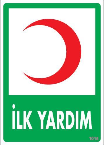 CLZ202 İlk Yardım Dolabı Levhası 25x35 KOD:1015