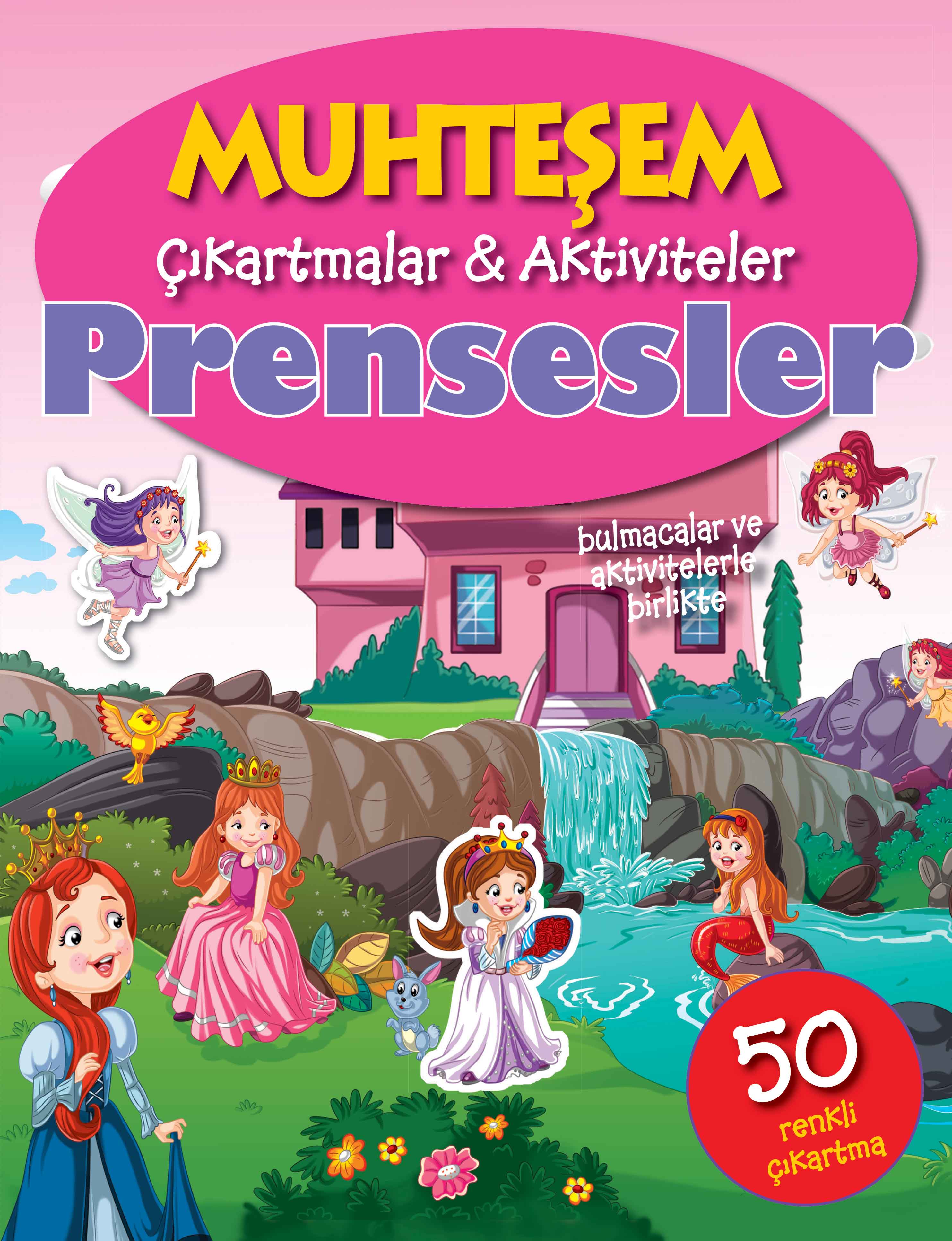 Muhteşem Çıkartmalar ve Aktiviteler - Prensesler  (4022)