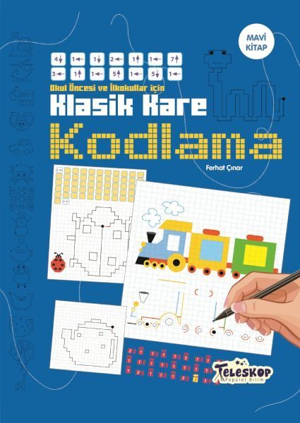 Klasik Kare Kodlama Mavi Kitap  (4022)