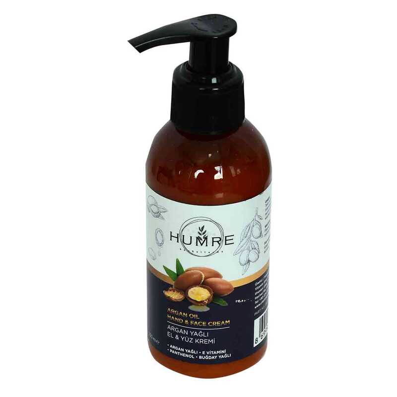 CLZ214 Humre Argan Yağlı E Vitaminli El ve Yüz Kremi 150 ML