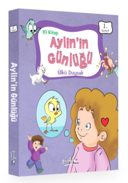 1. Sınıf Aylin’in Günlüğü Serisi - 10 Kitaplık Set  (4022)