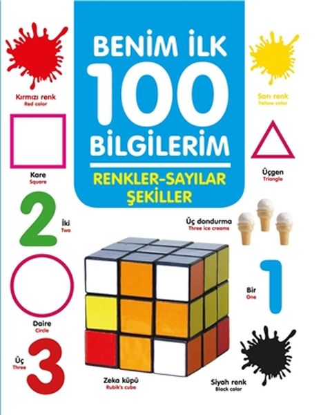 Renkler-Sayılar-Şekiller - Benim İlk 100 Bilgilerim  (4022)