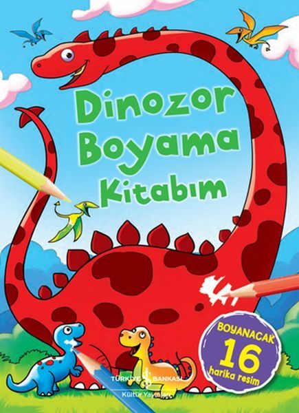 Dinozor Boyama Kitabım  (4022)