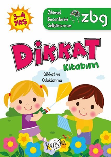 ZBG 3-4 Yaş Dikkat Kitabım  (4022)