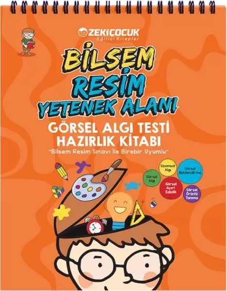 Bilsem Resim Yetenek Alanı Görsel Algı Testi Haz Kitabı  (4022)