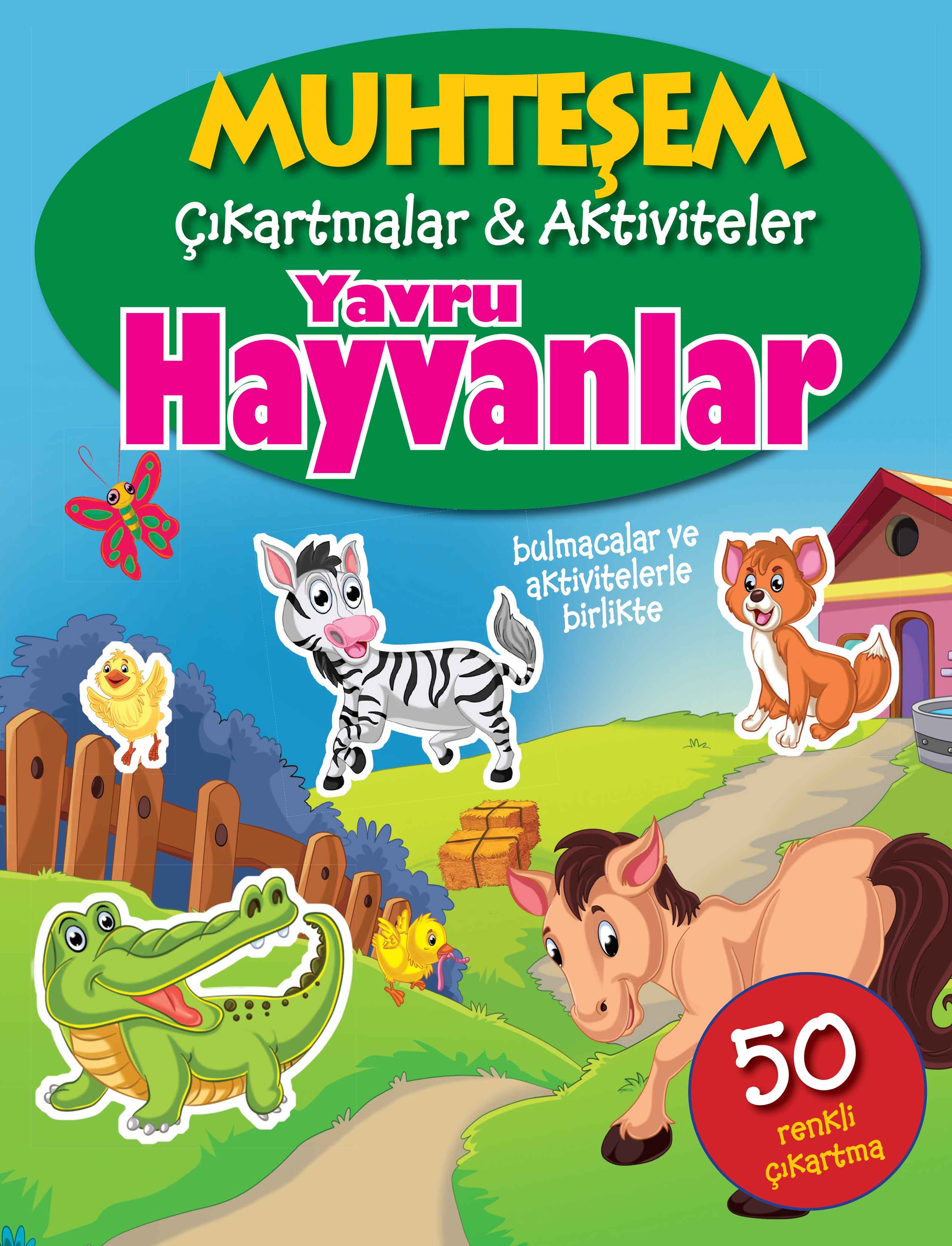 Muhteşem Çıkartmalar ve Aktiviteler - Yavru Hayvanlar  (4022)