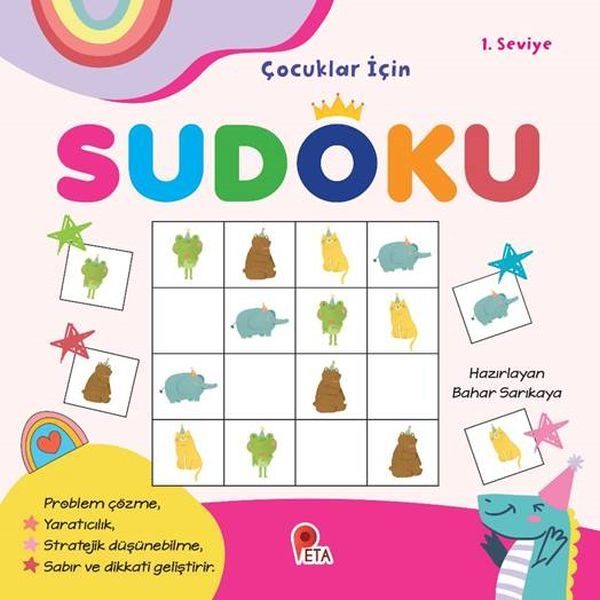 Çocuklar İçin Sudoku 1. Seviye  (4022)