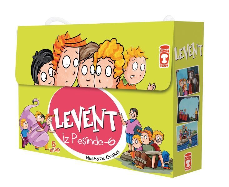 Levent İz Peşinde 6 Set (5 Kitap)  (4022)