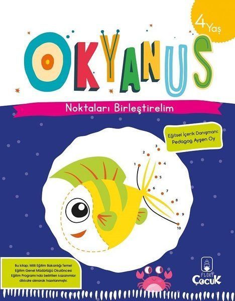 Noktaları Birleştirelim - Okyanus 4 Yaş  (4022)