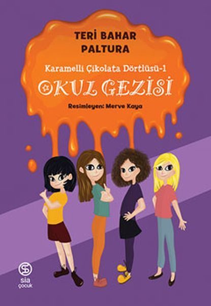 Karamelli Çikolata Dörtlüsü 1 - Okul Gezisi  (4022)