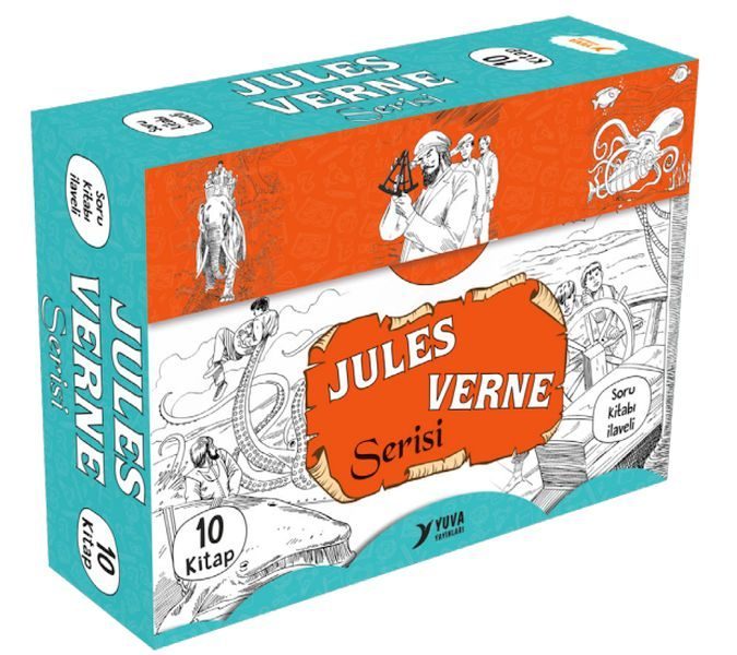 Jules Verne Serisi 4. Sınıf  (10 Kitaplık Set)  (4022)