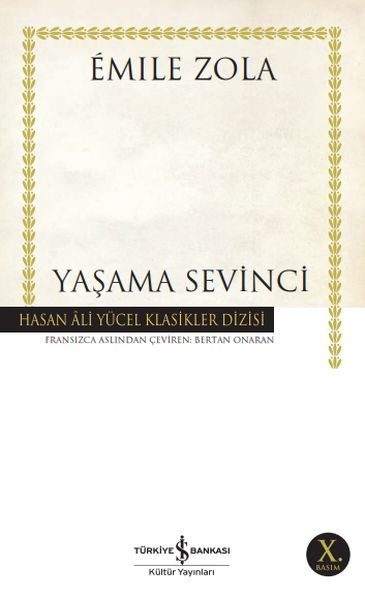 Yaşama Sevinci - Hasan Ali Yücel Klasikleri  (4022)