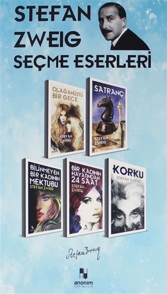 Stefan Zweig Seçme Eserleri - (5 Kitap Kutu)  (4022)