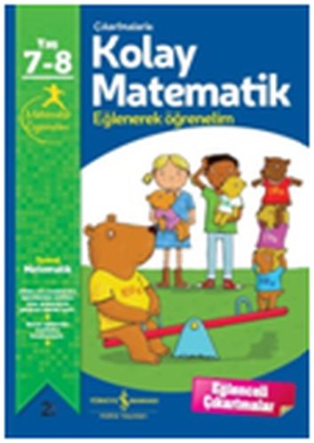 Çıkartmalarla Kolay Matematik Eğlenerek Öğrenelim 7-8 Yaş  (4022)