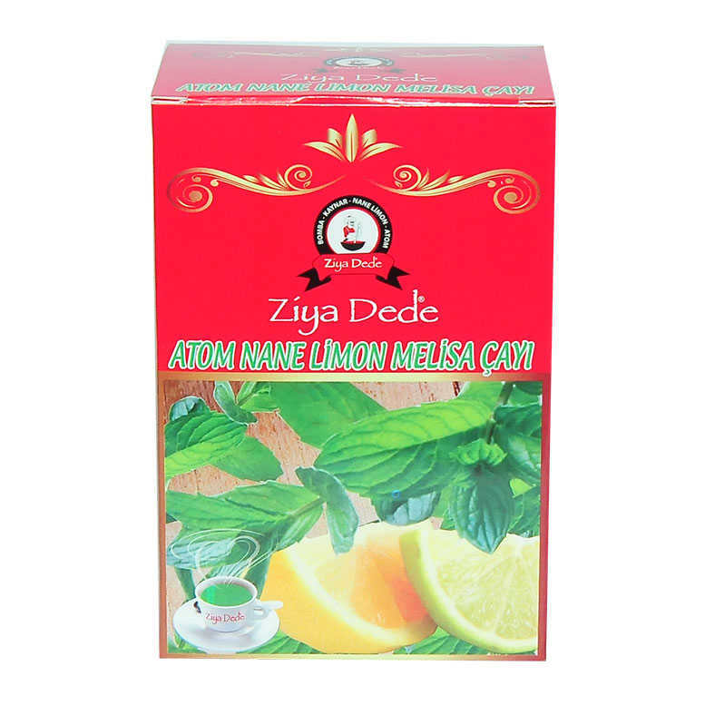 CLZ214 Atom Nane Limon Melisa Küp Şeker Çayı 140 Gr