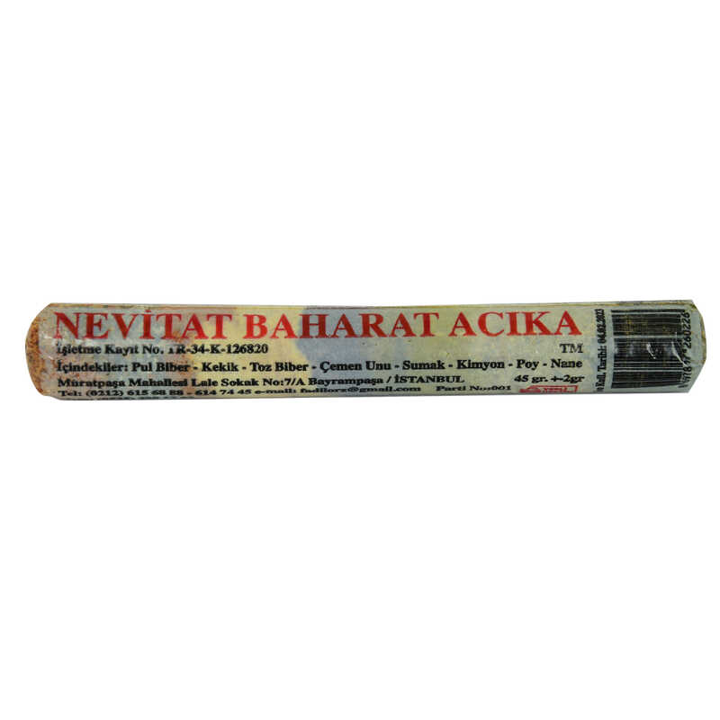 CLZ214 Acıka Kahvaltılık Fişek Poy Baharat Karışımı 40-45 Gr Paket