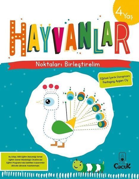 Noktaları Birleştirelim - Hayvanlar 4 Yaş  (4022)