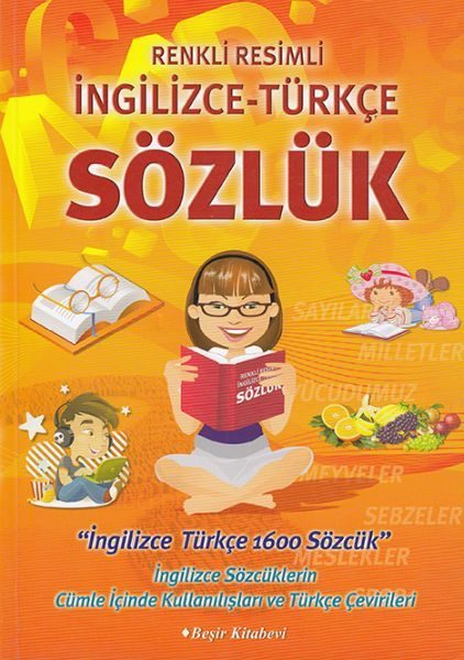 Renkli Resimli İngilizce-Türkçe Sözlük  (4022)