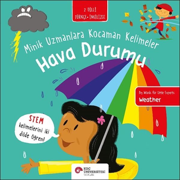 Hava Durumu- Minik Uzmanlara Kocaman Kelimeler (İki Dilli Türkçe-İngilizce)  (4022)