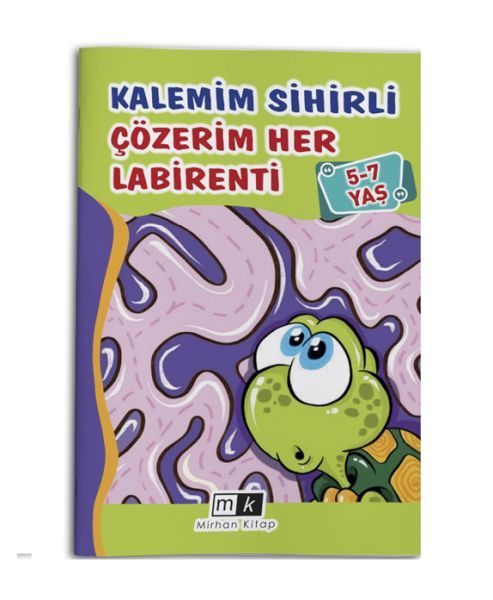 Kalemim Sihirli Çözerim Her Labirenti 5-7 Yaş  (4022)