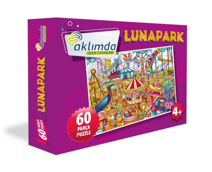 60 Parça Puzzle Lunapark  (4022)