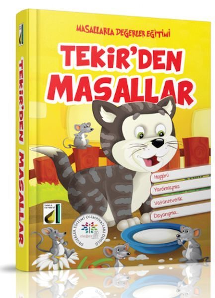 Masallarla Değerler Eğitimi - Tekirden Masallar (Ciltli)  (4022)