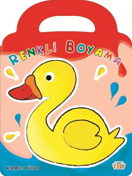 Renkli Boyama - Kırmızı Kitap  (4022)