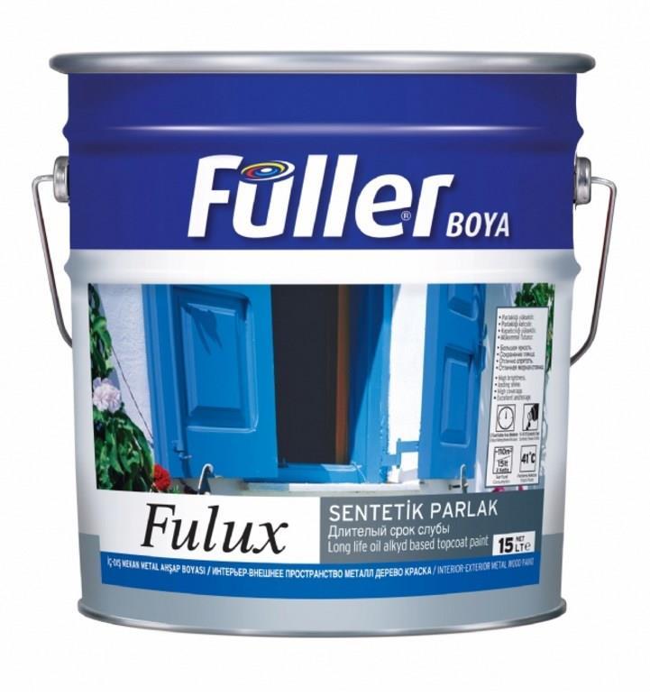 CLZ202 Fulux Sentetik Parlak Boya 0,25 Litre Bayrak Kırmızı