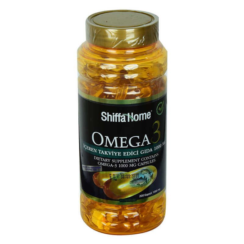 CLZ214 Shiffa Home Omega3 Yumuşak 1000 Mg x 200 Kapsül