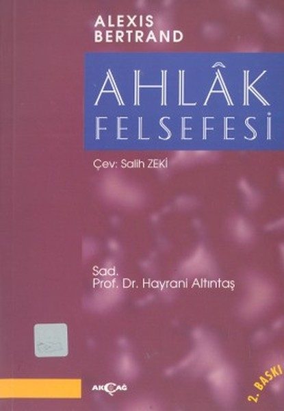 Ahlak Felsefesi  (4022)