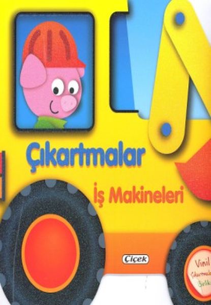 Çıkartmalarla Taşıtları Tasarla - İş Makineleri  (4022)