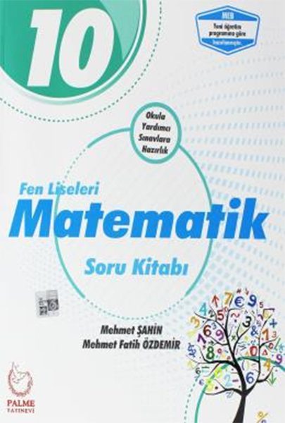 Palme 10.Sınıf Fen Liseleri Matematik Soru Kitabı (Yeni)  (4022)