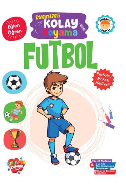 Etkinlikli Kolay Boyama – Futbol  (4022)