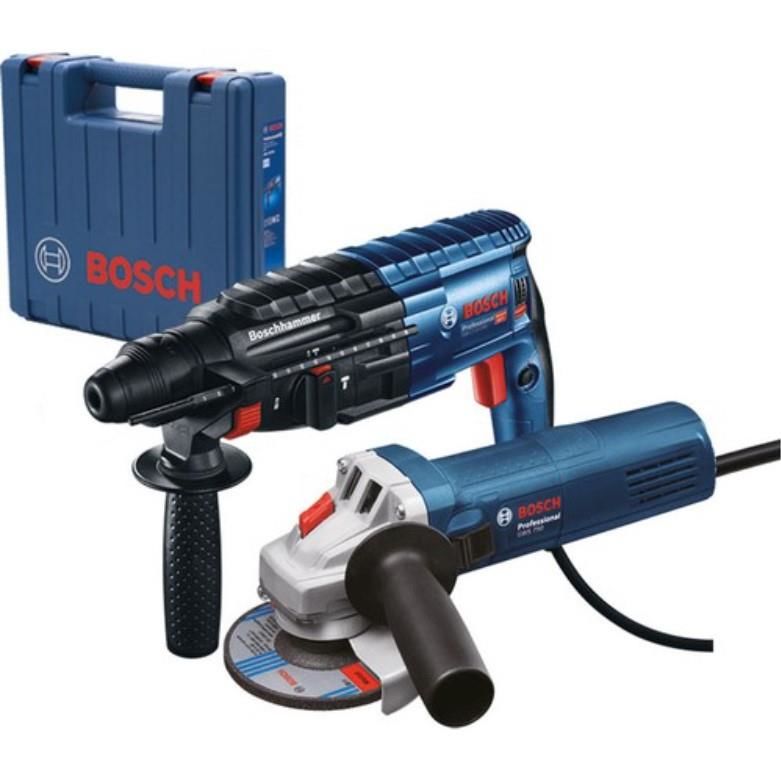 CLZ202 Bosch GBH 240 Kırıcı Delici+GWS 750-125 Taşlama Set