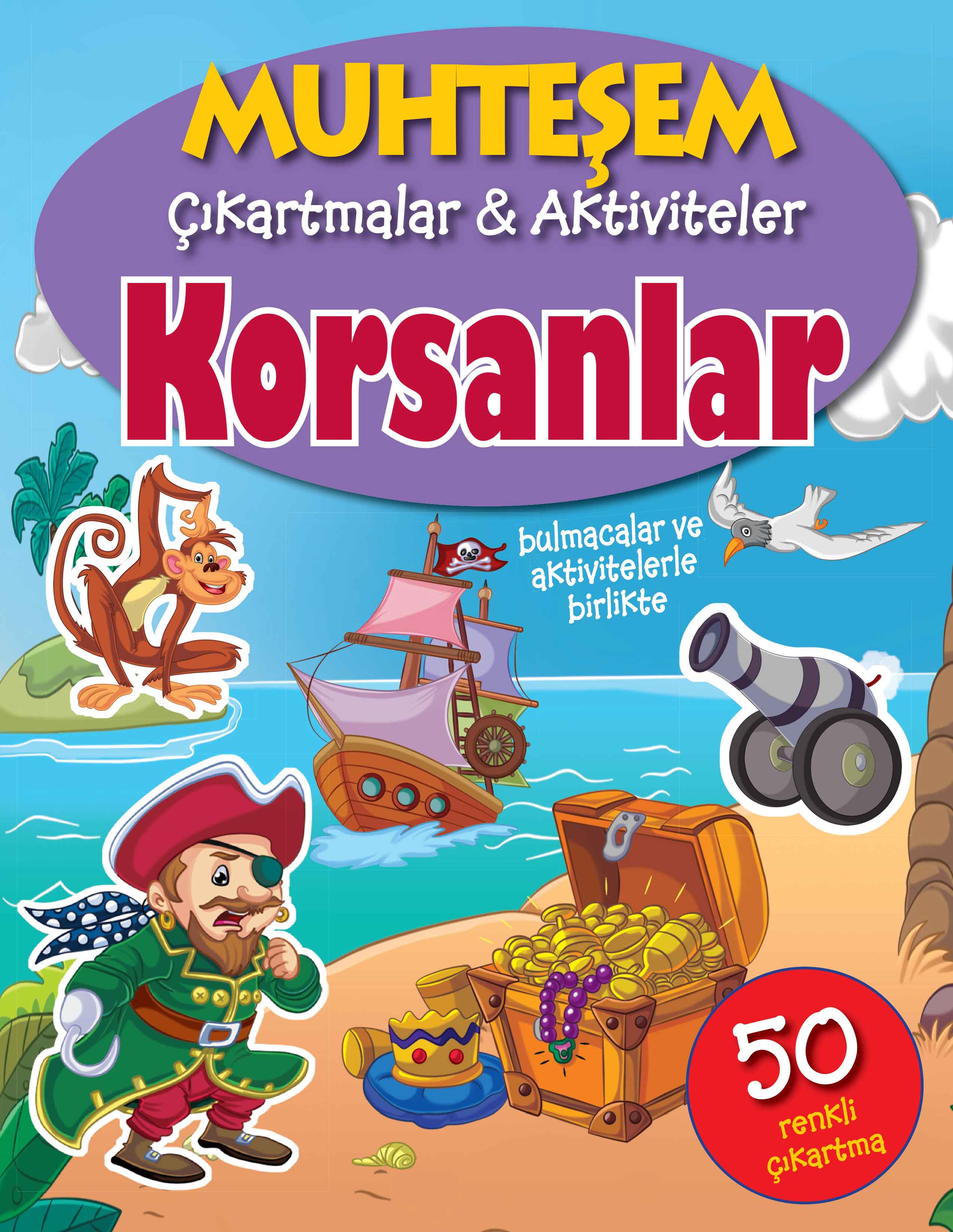 Muhteşem Çıkartmalar ve Aktiviteler - Korsanlar  (4022)