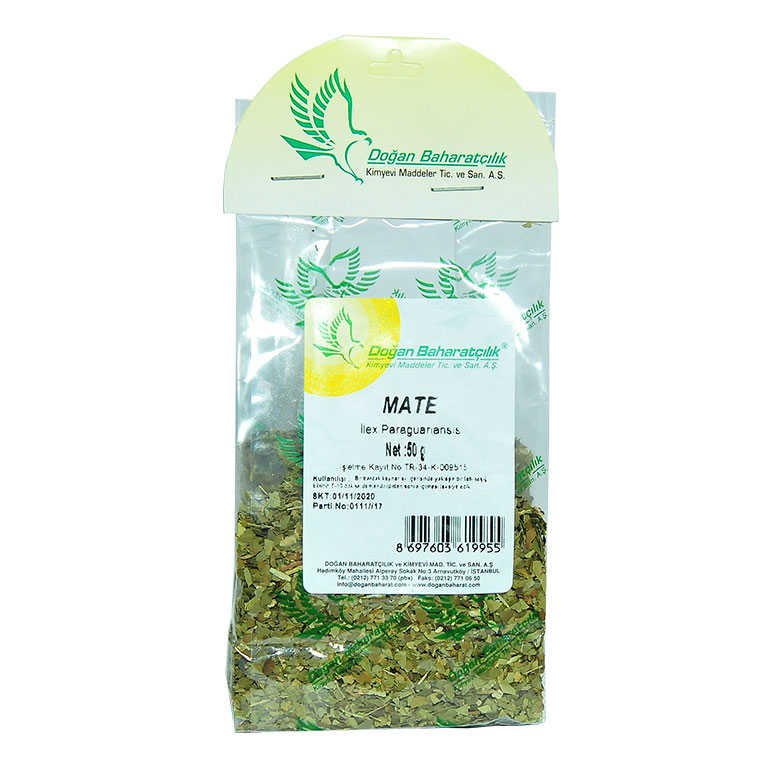 CLZ214 Mate Yaprağı Otu Doğal 50 Gr Paket