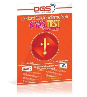 Dikkati Güçlendirme Seti 6 Yaş Test  (4022)