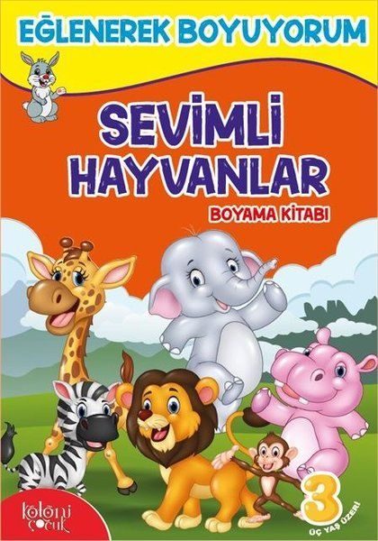 Sevimli Hayvanlar Boyama Kitabı  (4022)