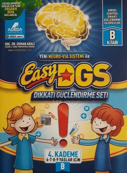 EASY Dikkati Güçlendirme Seti 6-9 yaş B Kitapçığı  (4022)